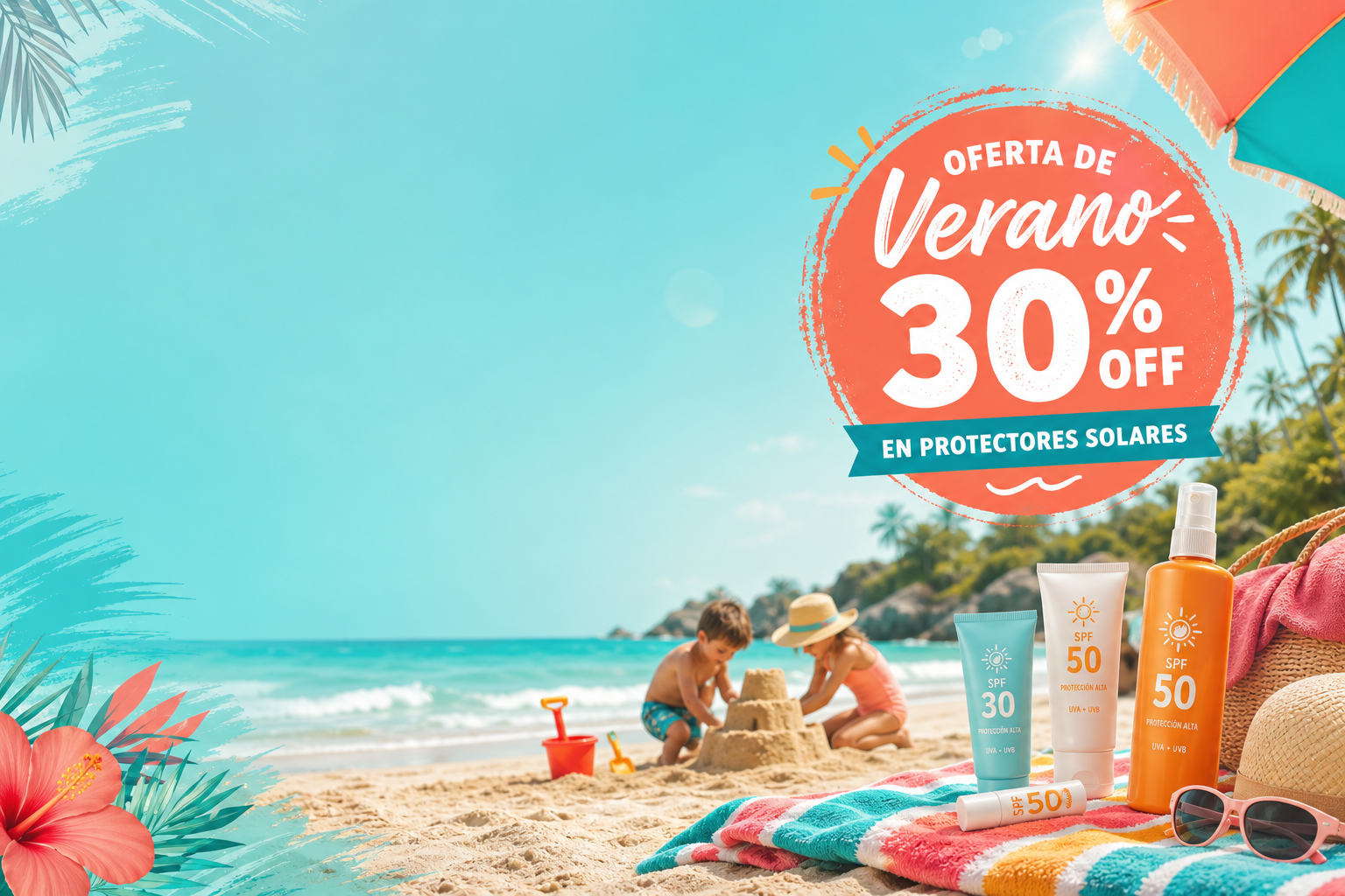 Oferta de verano — 30% de descuento